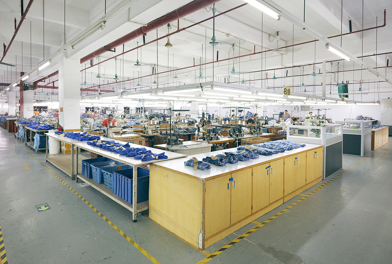 文華制衣公司 以影像記錄匠心，專業攝影團隊為深圳東莞工廠環境紀實