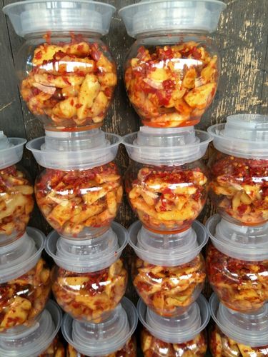 生產銷售200350500800辣椒酸菜辣椒醬食品包裝塑料泡菜壇子密封罐