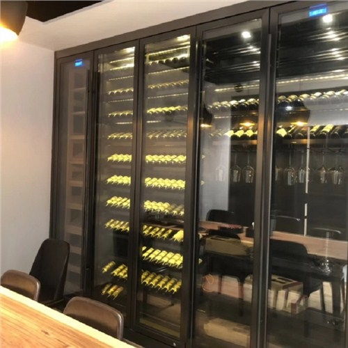 專業不銹鋼酒柜酒架工程 誠信經營 佛山夢奇源金屬制品供應